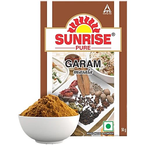 Sunrise garam masala box 50gm