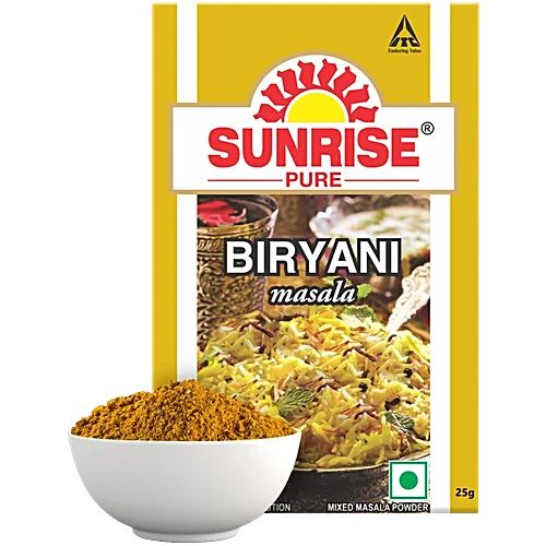 Sunrise biriyani powder box 25gm
