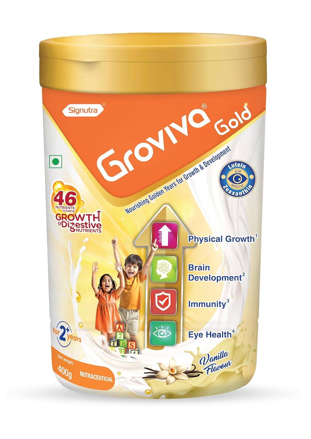 Groviva gold dibba 400gm