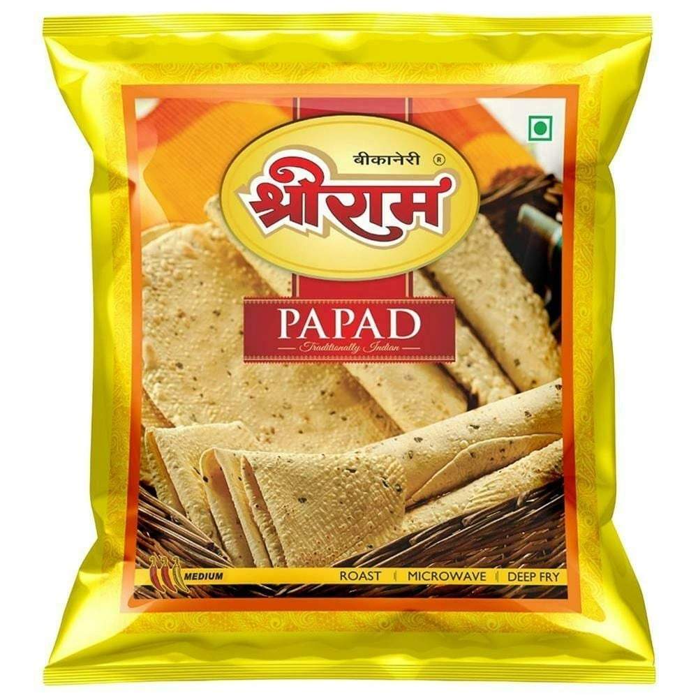 Sriram masala papad pouch 900gm
