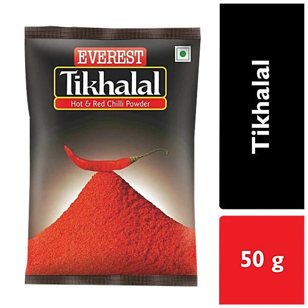 Everest tikhalal powder pouch 50gm